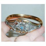 GF antique bangle bracelet