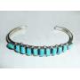 Vint.Turq cuff mkd STERLING
