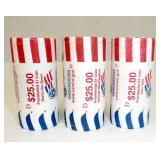 several uncirculated coins