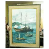 signed watercolor painting