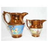 Early Copper luster lot