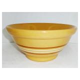 yellow ware mixing bowl