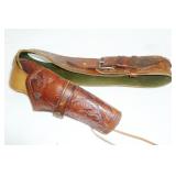 Mexico tooled leather holster