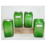 several Depression glass lots