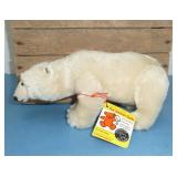 steiff polar bear w/tags