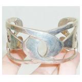 HEAVY Sterling cuff