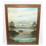 signed E. Aldrich painting