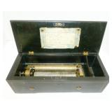 antique 6 tune music box