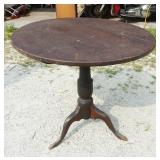 early tilt top tea table