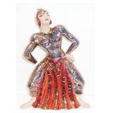 Tall Siam vintage ceramic