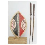 throwing spears & shield