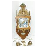 Dutch, Oak & Delft clock