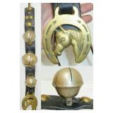 brass vintage sleigh bells