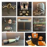 Movie and Sports Collectibles, Music Instruments, and More