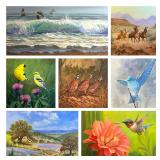 Original Paintings by Nationally Known Texas Artist David Swantner - Bidding Ends Wed 11/20