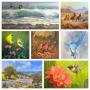 Original Paintings by Nationally Known Texas Artist David Swantner - Bidding Ends Wed 11/20