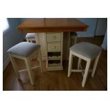 mini wine rack & storage too!!