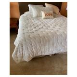 king size bed and mattress