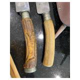 SOLINGEN Germany stag handle knives