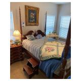 4 post Rice Bed - Queen
