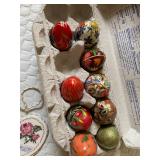 hand painted Polish eggs / Pisanki