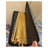Knitting needles