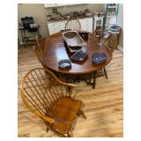 New England table and chairs