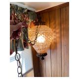 retro hanging chain light