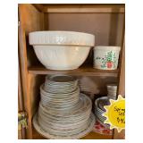 primitive dough bowls