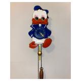 DONALD DUCK moving eyes clock