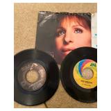nice selection of 45s records