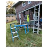 planting tables, ladders