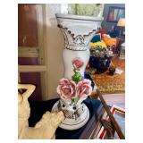 Capodimonte pedestals plant stand