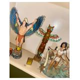Native American Indian statues / figurines