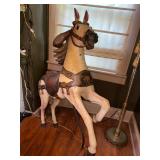 Carrousel horse-n. heavy