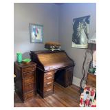 antique rolltop desk
