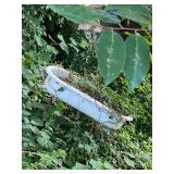 iron baby tub on stand