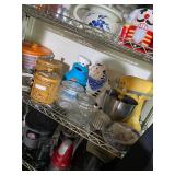 cookie jars and Kitchen-aide
