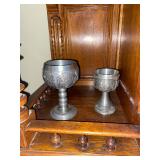 pewter wine cups
