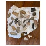 arrowheads from Maryland Fredrick County