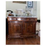 marble top bar/ entrance table