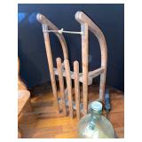 German antique sled
