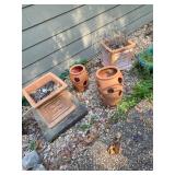 pottery planters