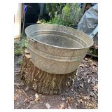 galvanized steel tub