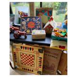 Vintage Legos, Playschool, boardgames