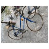 Raleigh leather seat ladies bike