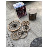 German/Czhech goat wagon wheels