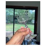 Fostoria? Lismore? Chrystal glasses