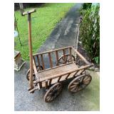 Antique German goat wagon