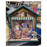 Christmas musical box with motion